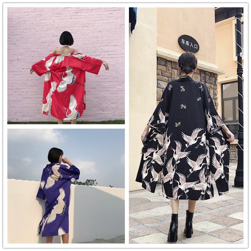 (order) Áo khoác Kimono dạo phố & đi biển nam nữ MS0514