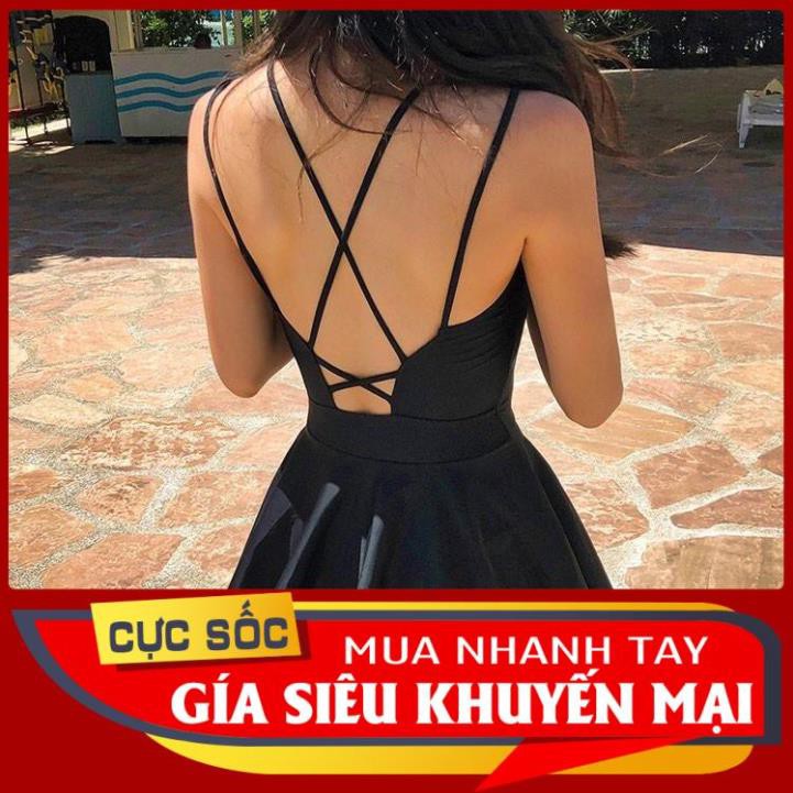 Váy Đầm Đi Biển, Đồ Bơi Nữ, Bikini Đẹp Nhún Liền Chéo Lưng SAVVY Sexy | BigBuy360 - bigbuy360.vn