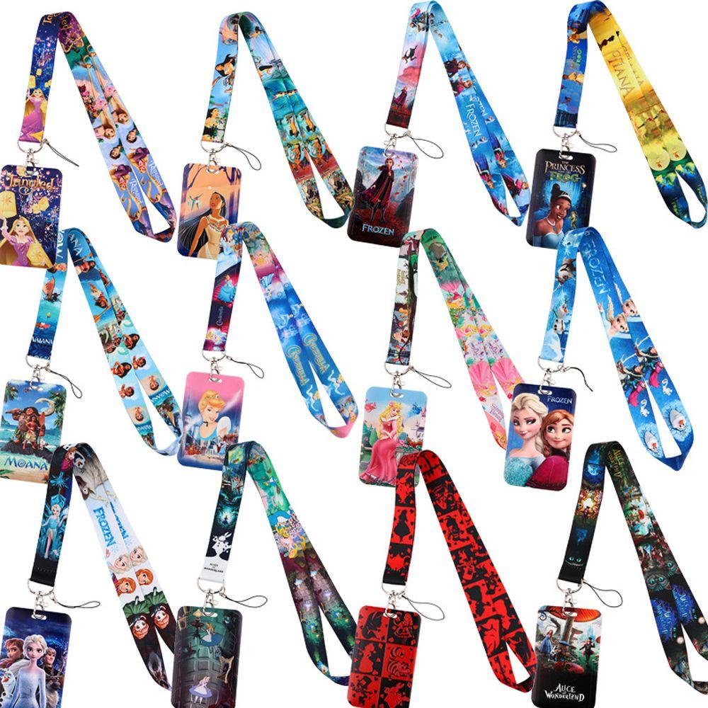 Dây Đeo Điện Thoại / Chìa Khóa / Thẻ ID Hình Chuột Mickey Frozen