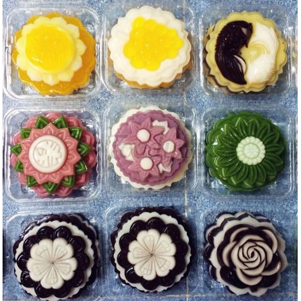 Combo 5 Khuôn Làm Rau Câu 9cm Vĩnh Trường Hàng VNCLC