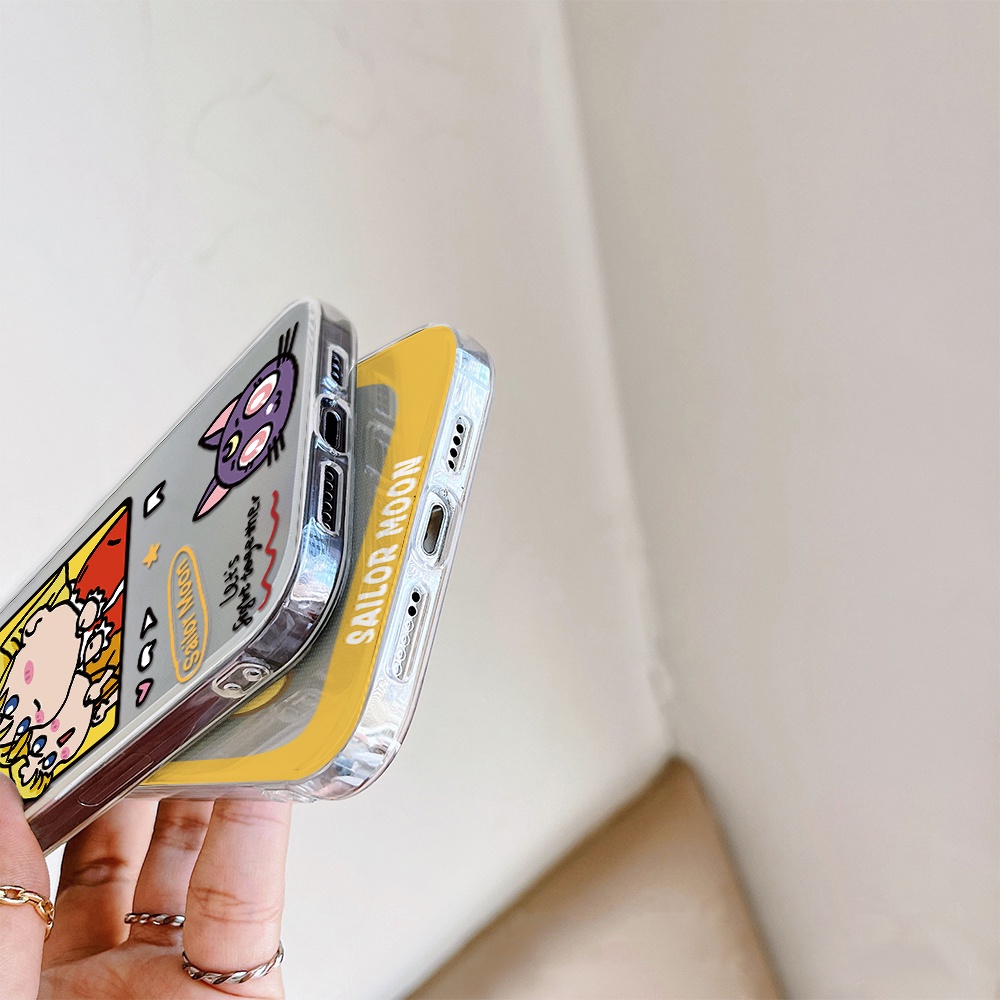 Ốp Điện Thoại Hình Thủy Thủ Mặt Trăng Cho Iphone 11 Pro Max 12 Pro Max 13 Pro Max Mini 6 7 8 6 7plus Se 2020 X Xs Xr 5 4