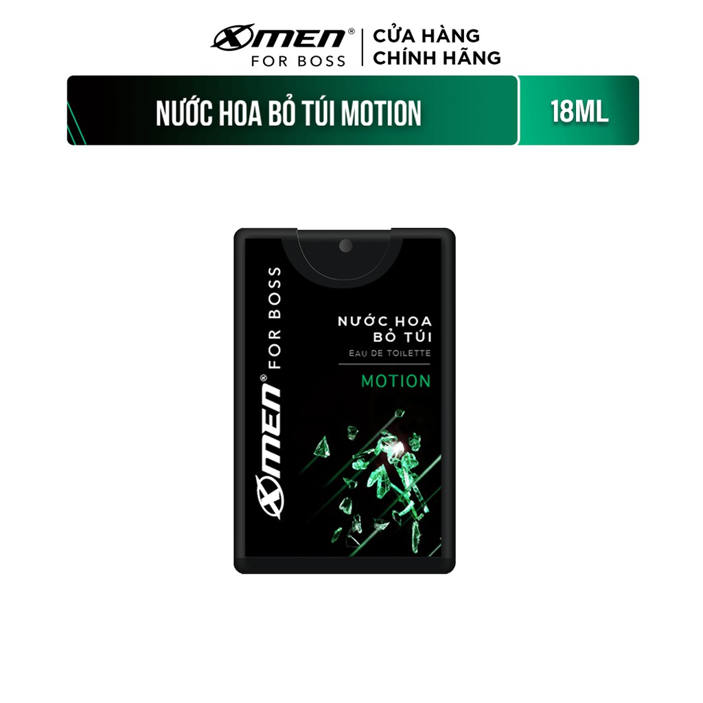 Nước hoa bỏ túi Xmen for Boss Motion 18ml