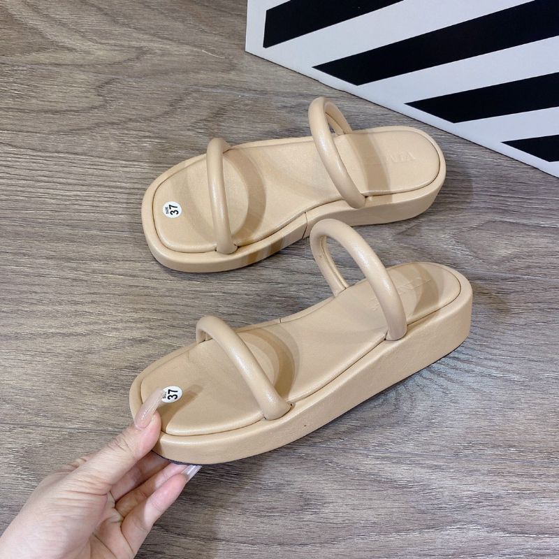 Dép 2 quai ống cao 3p