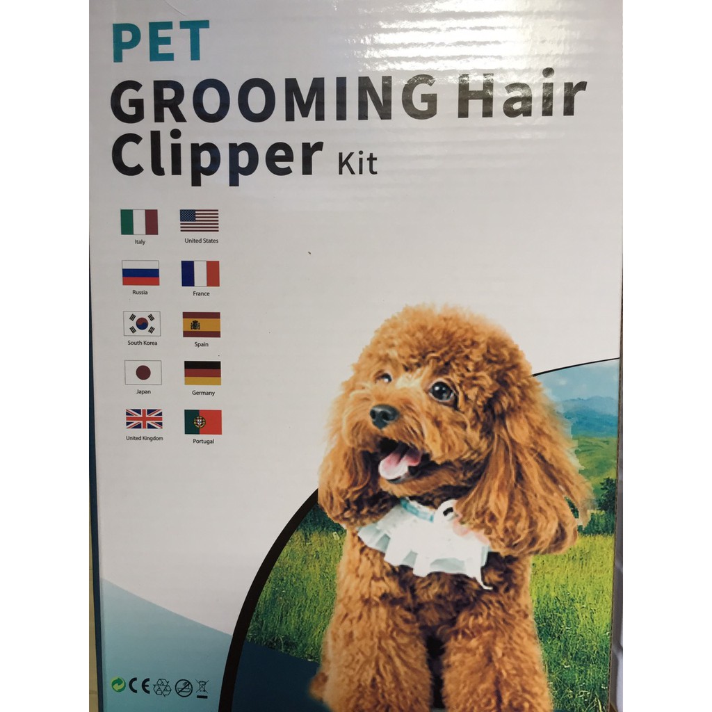 HÀNG CHÍNH HÃNG] Tông Đơ Chó Mèo Pet Grooming Hair Clipper Kit - Tông Đơ Cắt Lông