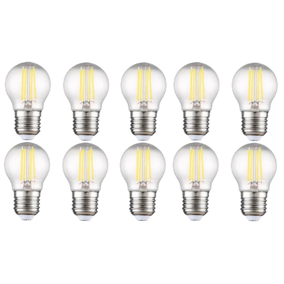 Bộ 10 bóng đèn Led Edison G45 4W đui E27.