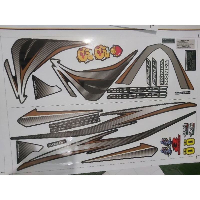 Tem rời dán xe ab 2012