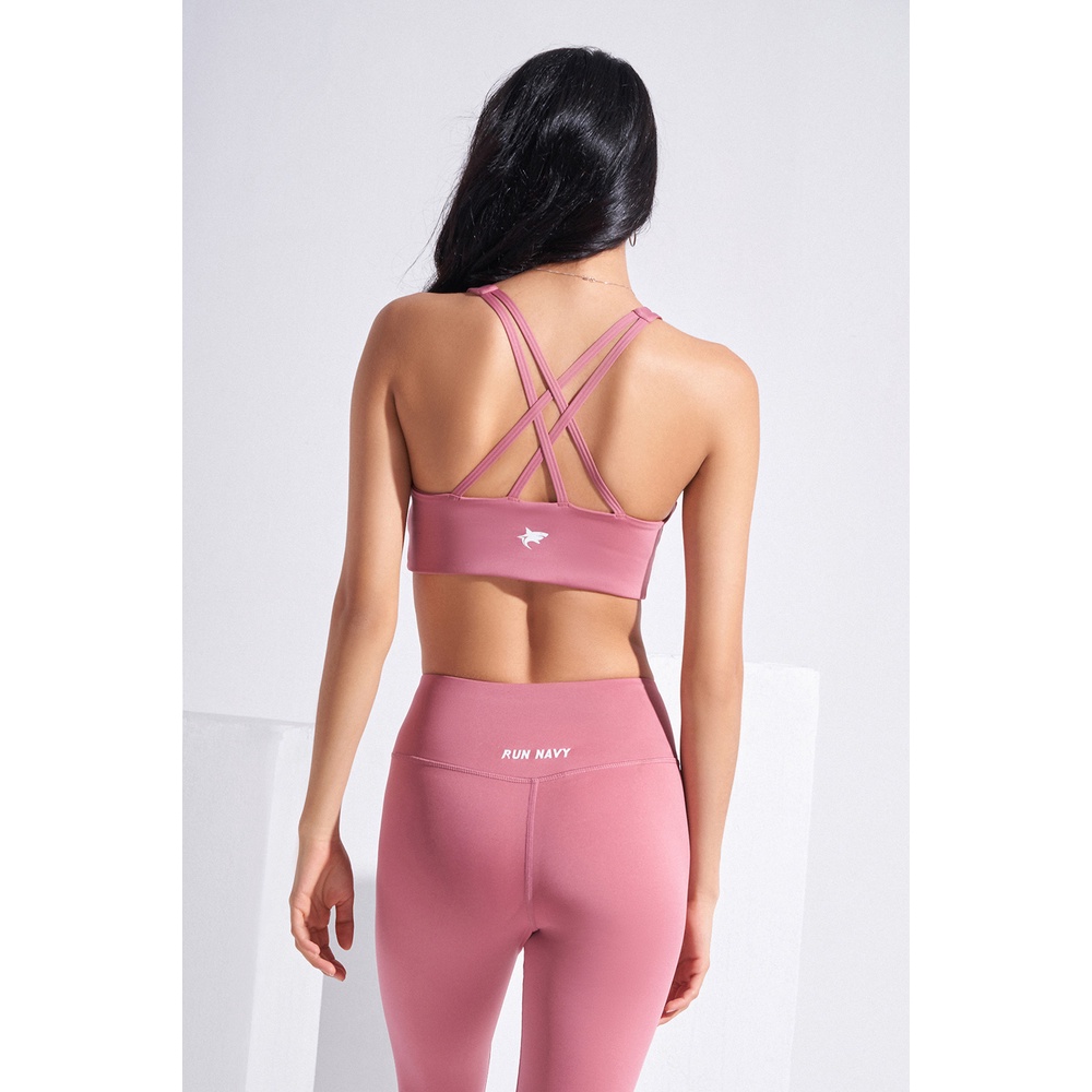 Áo tập gym yoga nữ WBR88 Runnavy by Carasix, bra tập Ecofriend, có đệm ngực