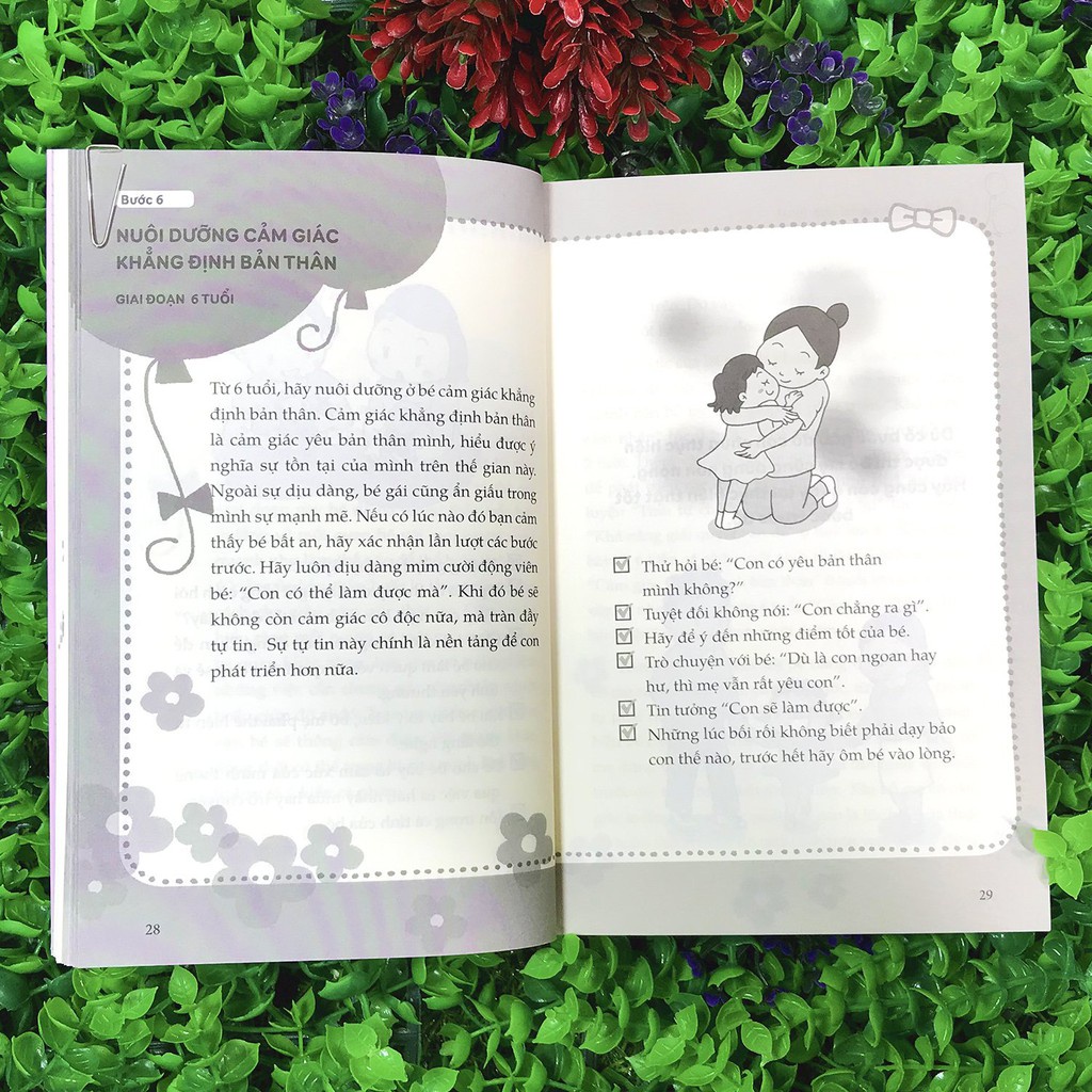 Sách gốc Nuôi Dạy Bé Gái Từ 0 6 Tuổi