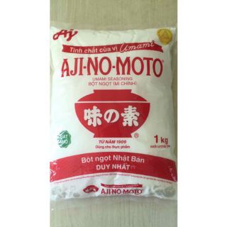bột ngọt ajnomoto 1kg hạt nhỏ