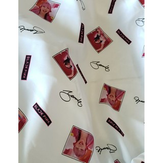 vải Blackpink may Scrunchies