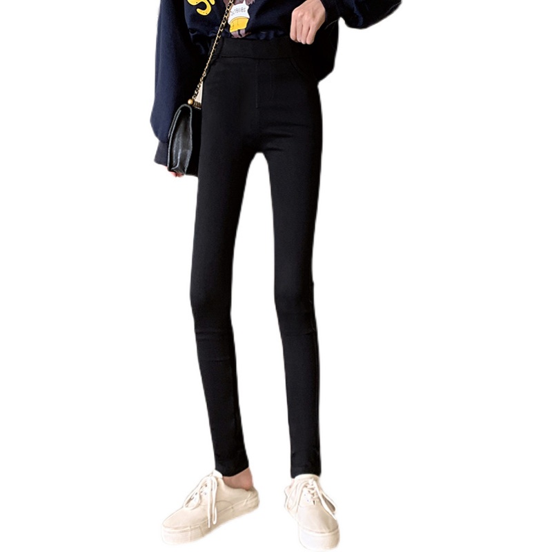 SUXI Quần dài lưng cao thiết kế mới thời trang mùa thu dành cho nữ