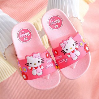 Dép bé gái  hello kiddy bé gái màu hồng cho bé từ 3 đến 10  tuổi