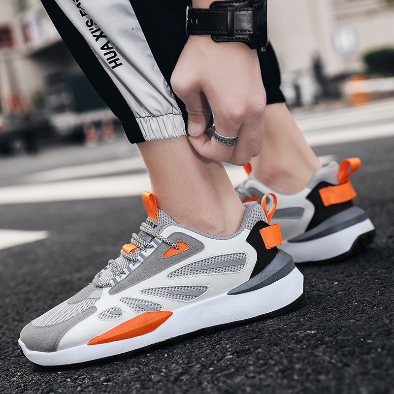 Giày sneaker nam YZ ⚡FREESHIP⚡ Giày nam mới nhất năm 2021 dành cho các chàng trai cá tính phong cách