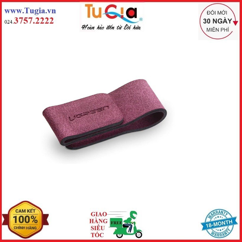 UGREEN 50374 Multi Functional Storage Leather Buckle Headphone Cable LP138 - Hàng Chính Hãng