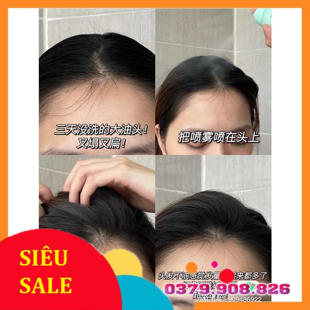 Xịt Gội Khô Tạo Phồng Chai Xanh 150ml Hot Tiktok Nội Địa