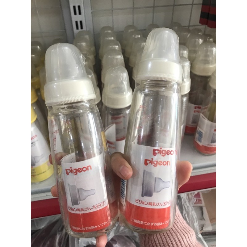 Bình sữa Pigeon Nội Địa Nhật cổ hẹp 200ml, 240ml