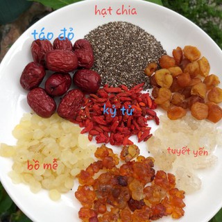 Set chè dưỡng nhan 4 người mochishopp.