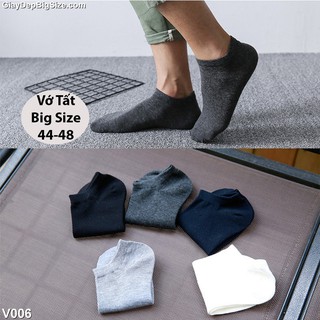 Vớ tất nam big size cỡ lớn 44-48 dành cho giày tây và giày thể thao