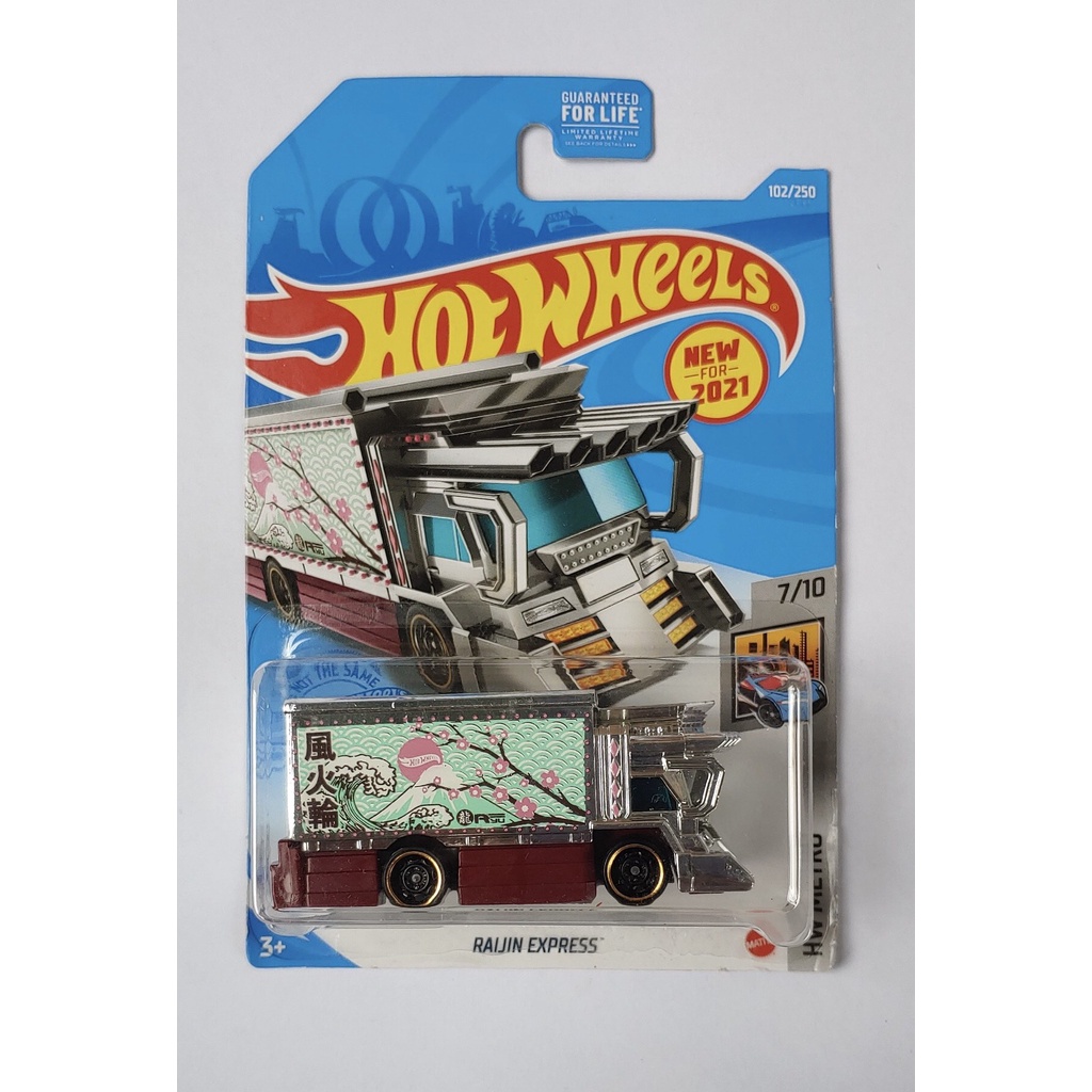 Xe mô hình tỉ lệ 1:64 Hot Wheels T-16 card US Rajin Express