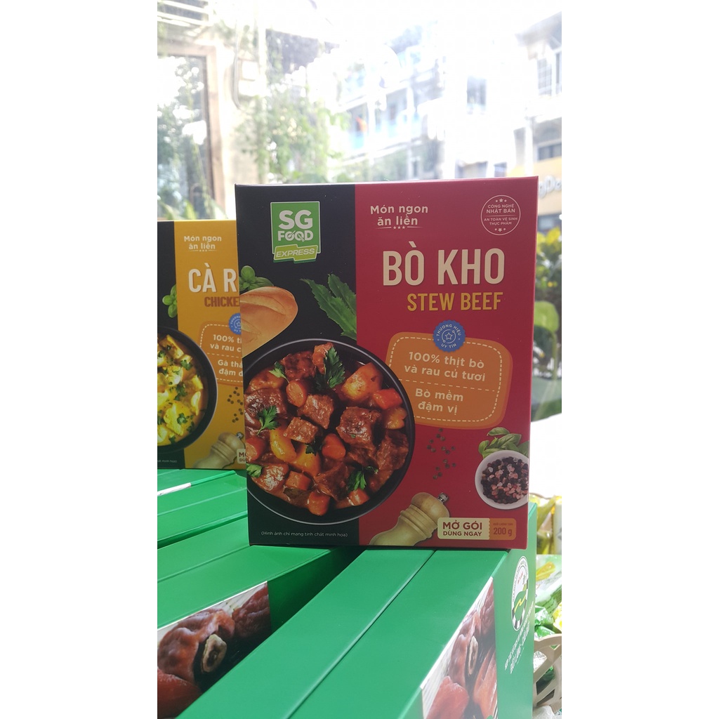 Bò kho SG Food 200g