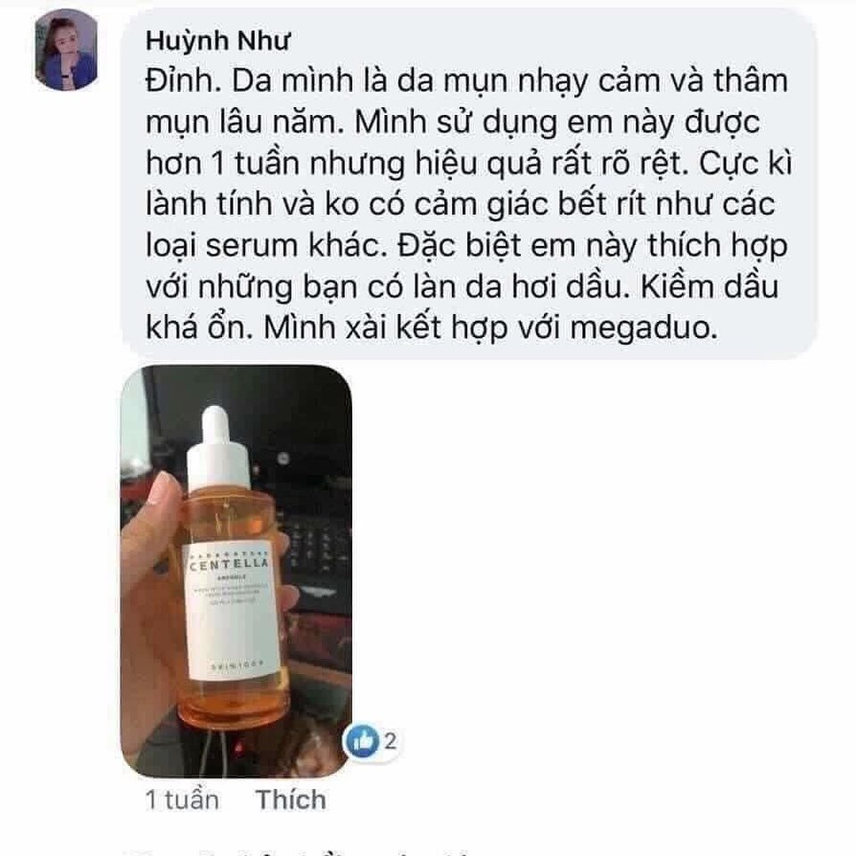 Serum rau má Skin1004 Madagascar Centella Asiatica 100 Ampoule