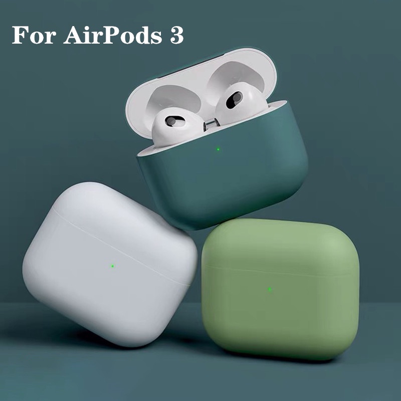 Vỏ Bọc Silicone Bảo Vệ Hộp Đựng Tai Nghe Airpod 2/ 3 Pro Kết Nối Bluetooth Không Dây Tiện Dụng