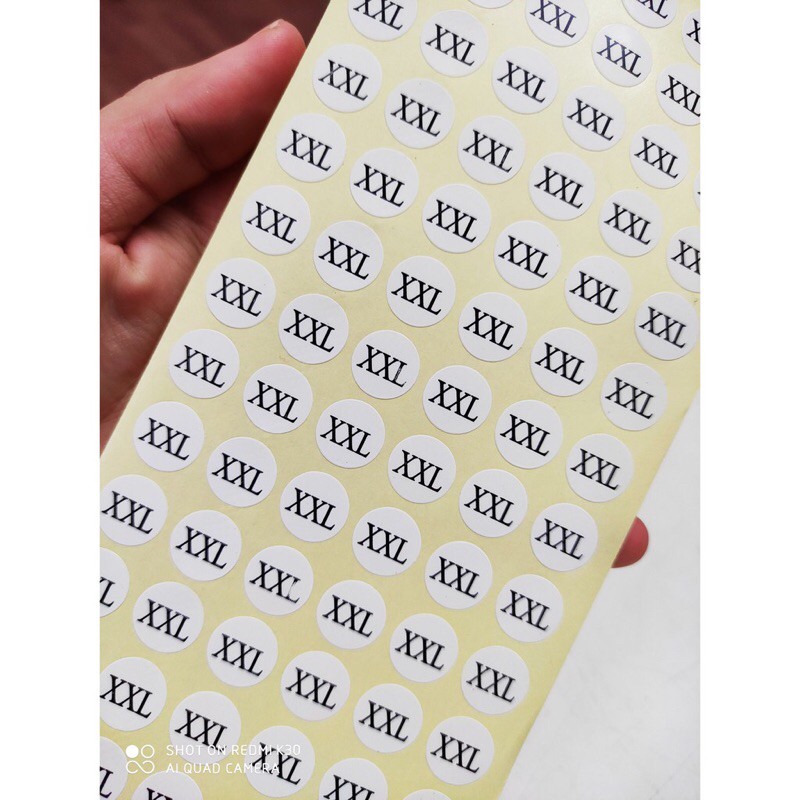 500 TEM DÁN DECAL CHỮ + SỐ - HÀNG CÓ SẴN