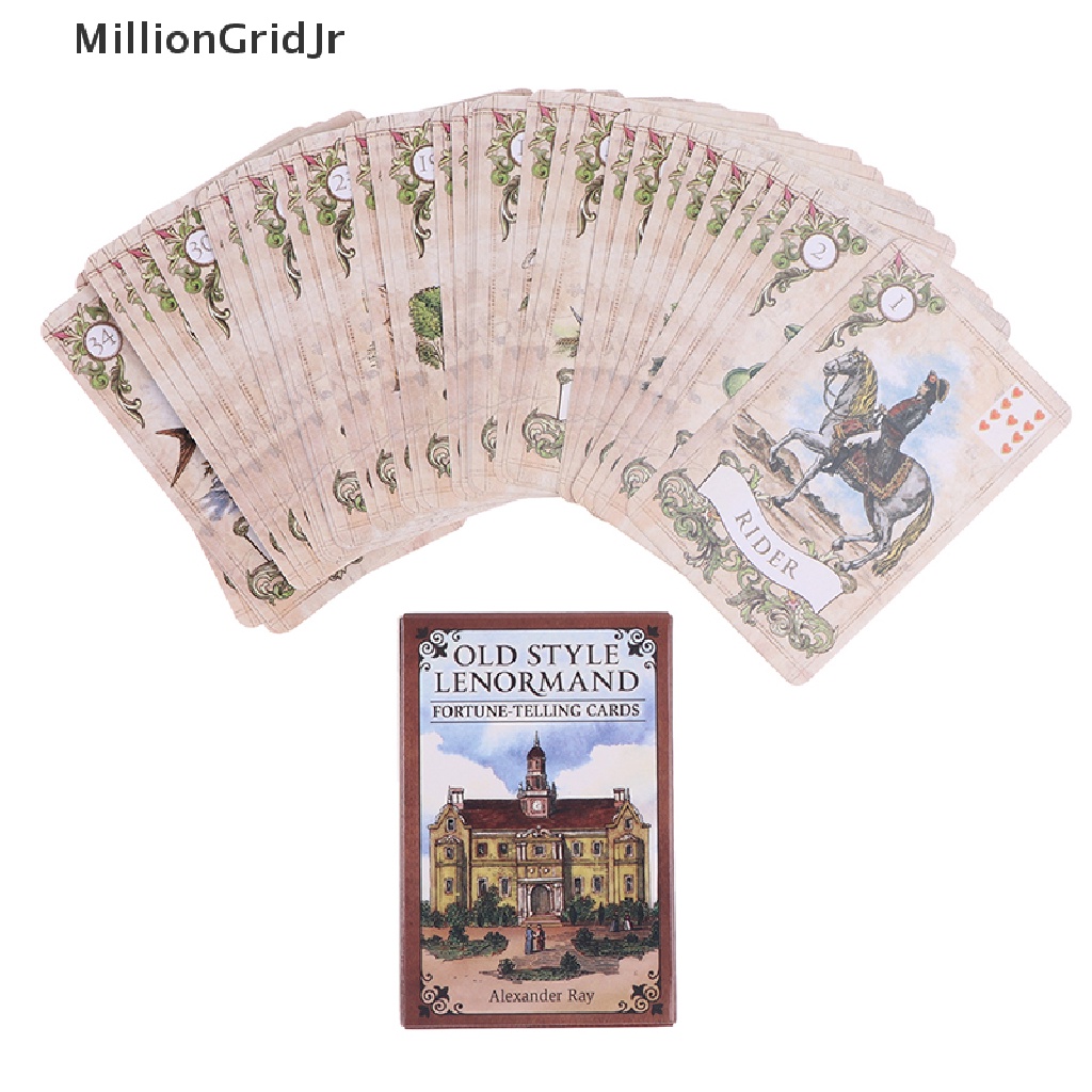 Bộ Thẻ Bài Tarot Lenormand Oracle Phong Cách Cổ Điển