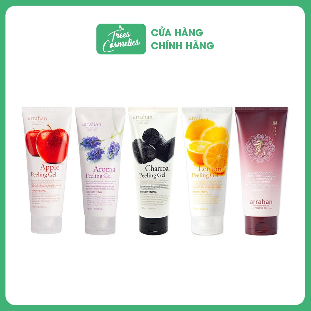 Gel Tẩy tế bào da chết Arrahan Peeling Gel 180ml - Hàn Quốc Chính Hãng