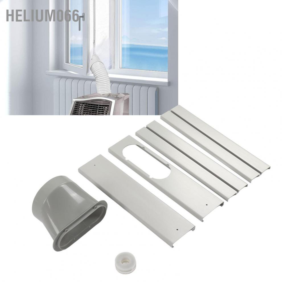 Bộ điều hòa không khí di động cửa sổ được nâng cấp Dàn có thể chỉnh liền mạch Tấm chắn cho ống 150mm Helium066