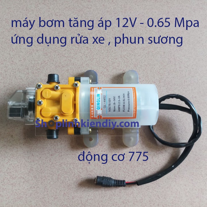 Máy bơm áp lực - máy bơm rửa xe