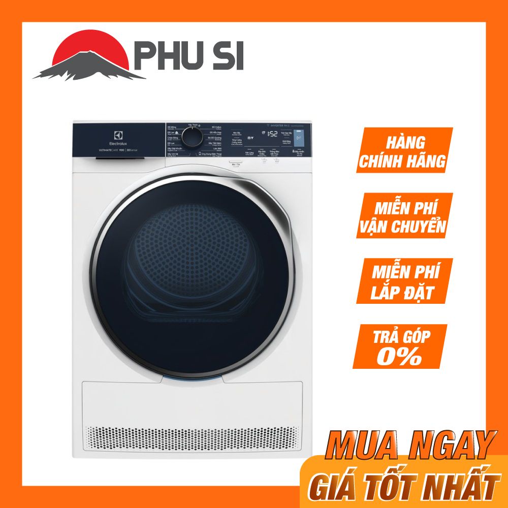 EDH903R9WB - Máy sấy bơm nhiệt Electrolux 9 kg EDH903R9WB