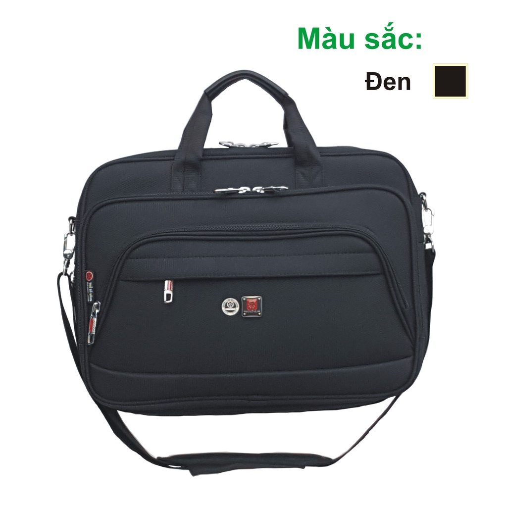 Cặp công sở vải dù Thủ đô vàng C-195 - Cỡ to