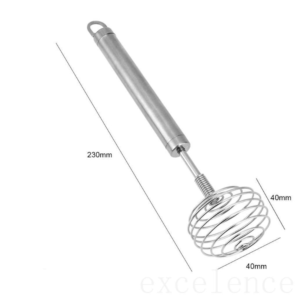 Dụng Cụ Đánh Trứng Cầm Tay Bằng Thép Không Gỉ