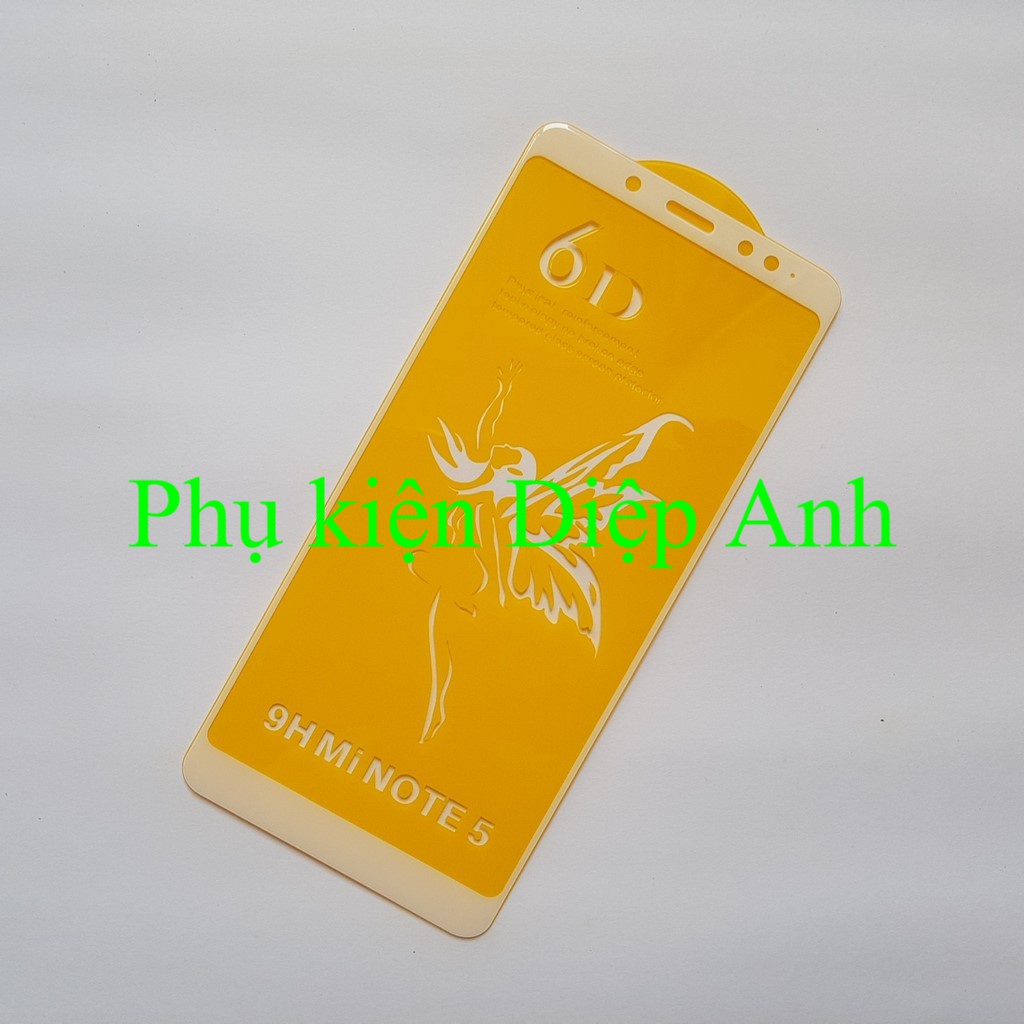 Xiaomi note 5 / note 5 pro | Kính cường lực full màn full keo 6D thiên thần