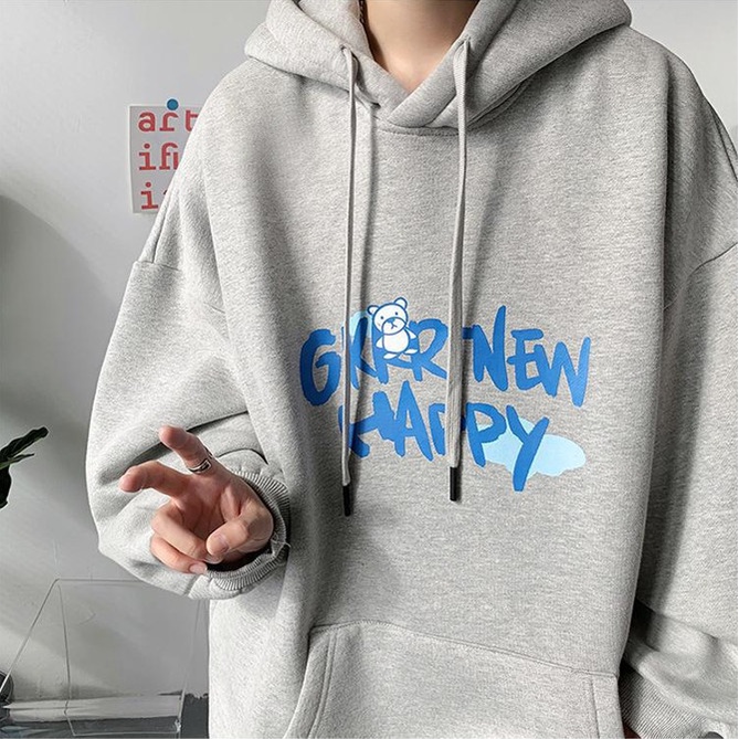 Áo Hoodie Nam Hoodie Nỉ Bông [FREESHIP] Áo Hoodie Nam Nữ Unisex Form Rộng Thu Đông | BigBuy360 - bigbuy360.vn