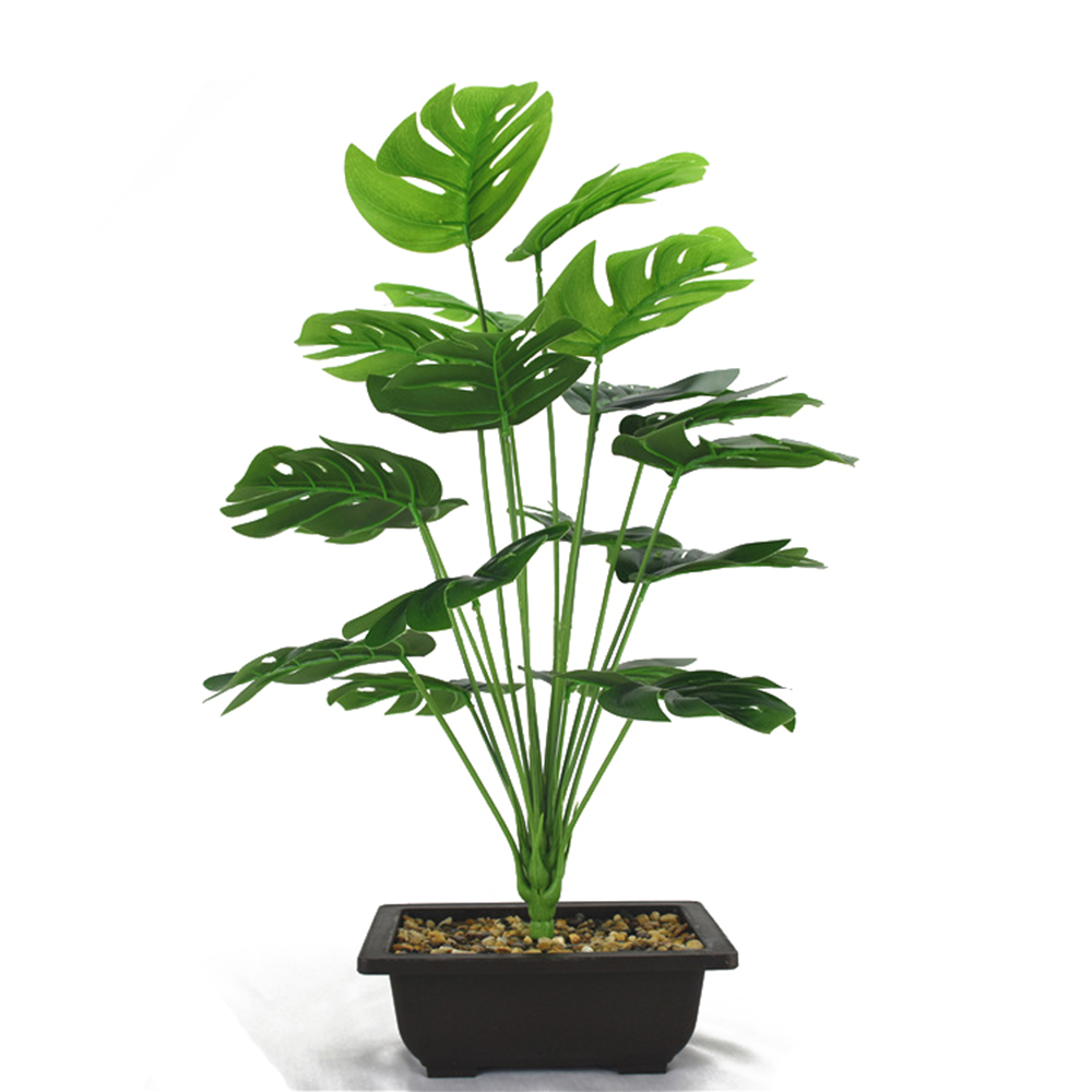 1 Bó Lá Cây Nhân Tạo Dùng Cho Trang Trí