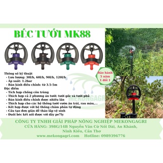 Combo 10 béc tưới phun mưa - béc tưới mk88