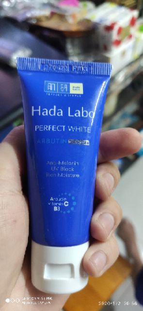 (3 LOẠI) Kem rửa mặt dưỡng trắng HadaLabo 20g | BigBuy360 - bigbuy360.vn