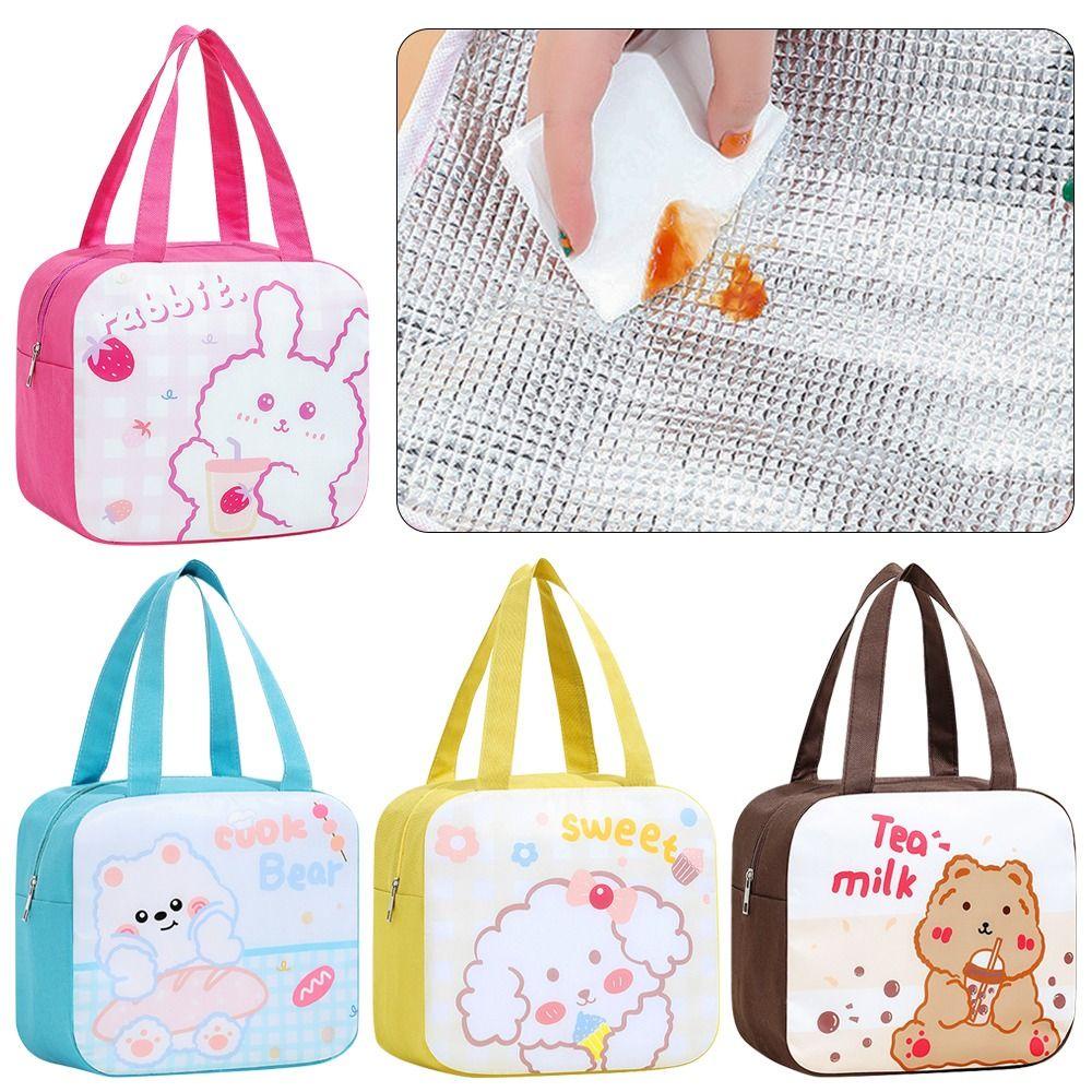 WATTLE Túi Đựng Hộp Cơm Giữ Nhiệt Tiện Lợi Cho Bé