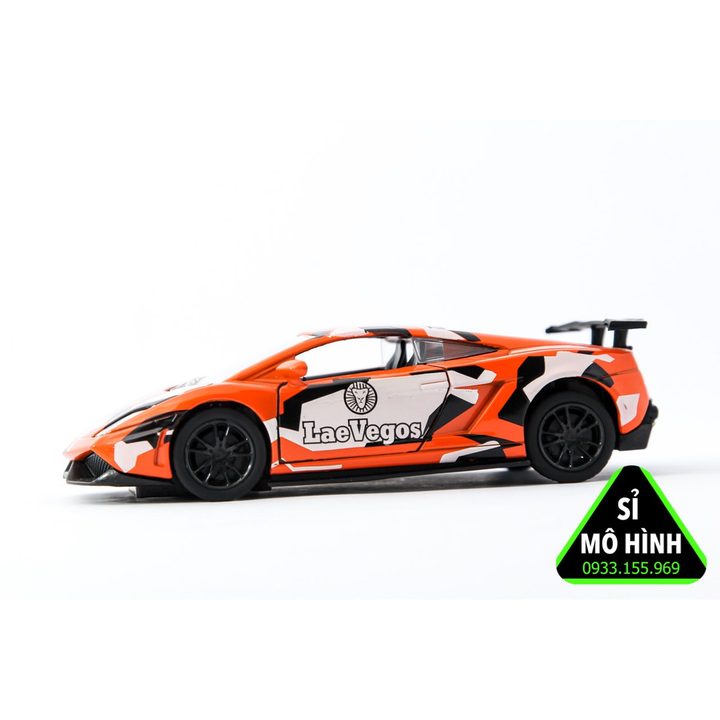Mô hình xe Lamborghini Gallardo Camo 1:36