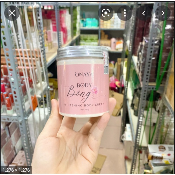 Kem bong duong trang da 250gr