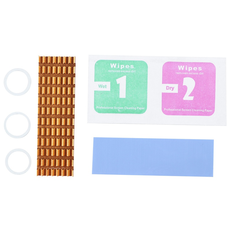 Quạt tản nhiệt M.2 bằng nhôm cho ổ đĩa cứng Ngff Nvme Pcie 2280 Ssd
 | BigBuy360 - bigbuy360.vn
