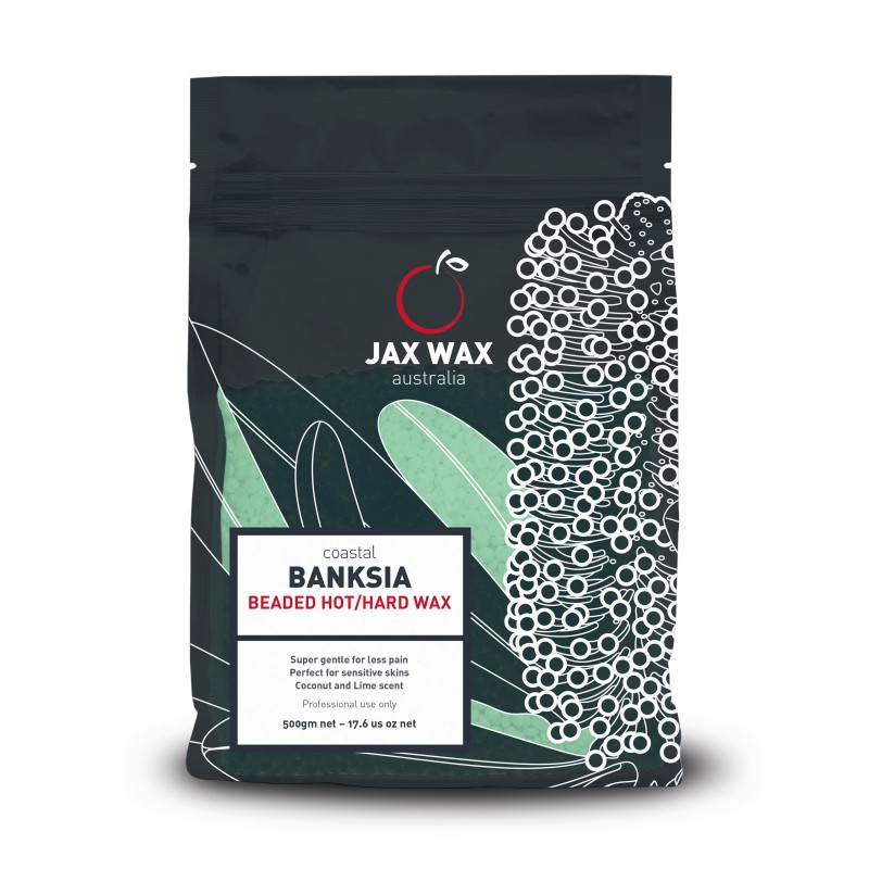 Sáp tẩy lông nóng dạng hạt Jax Wax Banksia 500g dạng hạt