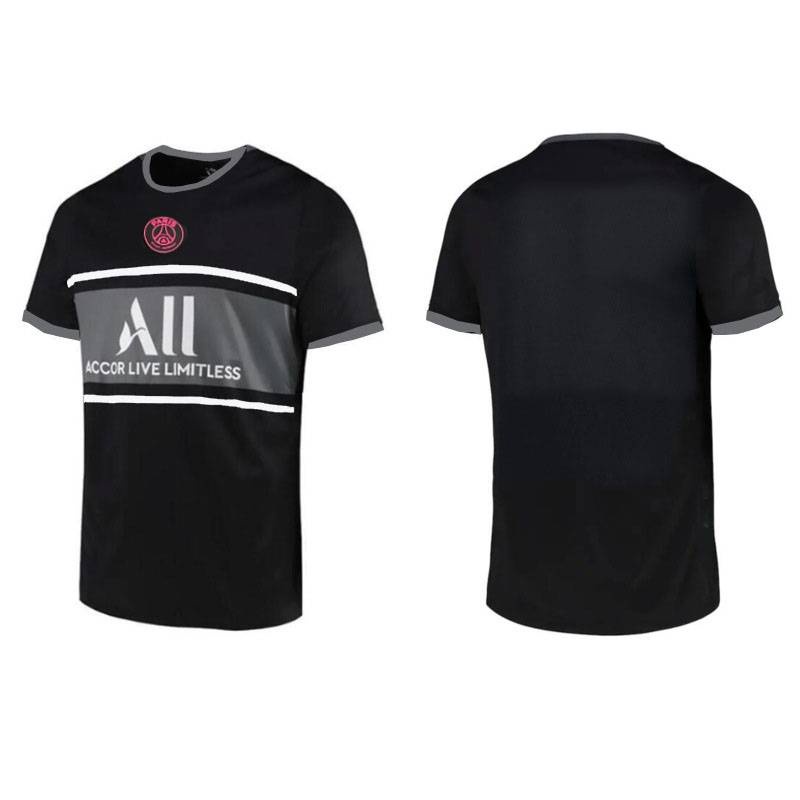 Áo thun bóng đá Messi Neymar Mbappe 2022 PSG Paris Saint-Germain