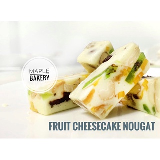 [HOT]Nougat hoa quả cheesecake - kẹo hạnh phúc - siêu hạt, mứt, ít ngọt, healthy
