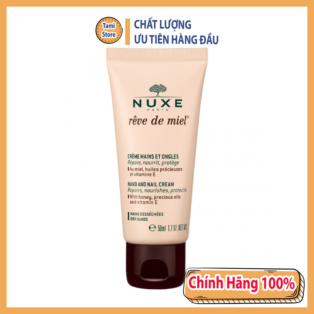 Kem Dưỡng Mềm Da Tay Và Móng Nuxe Reve De Miel 30ml Nội Địa Pháp Mẫu Mới Nhất