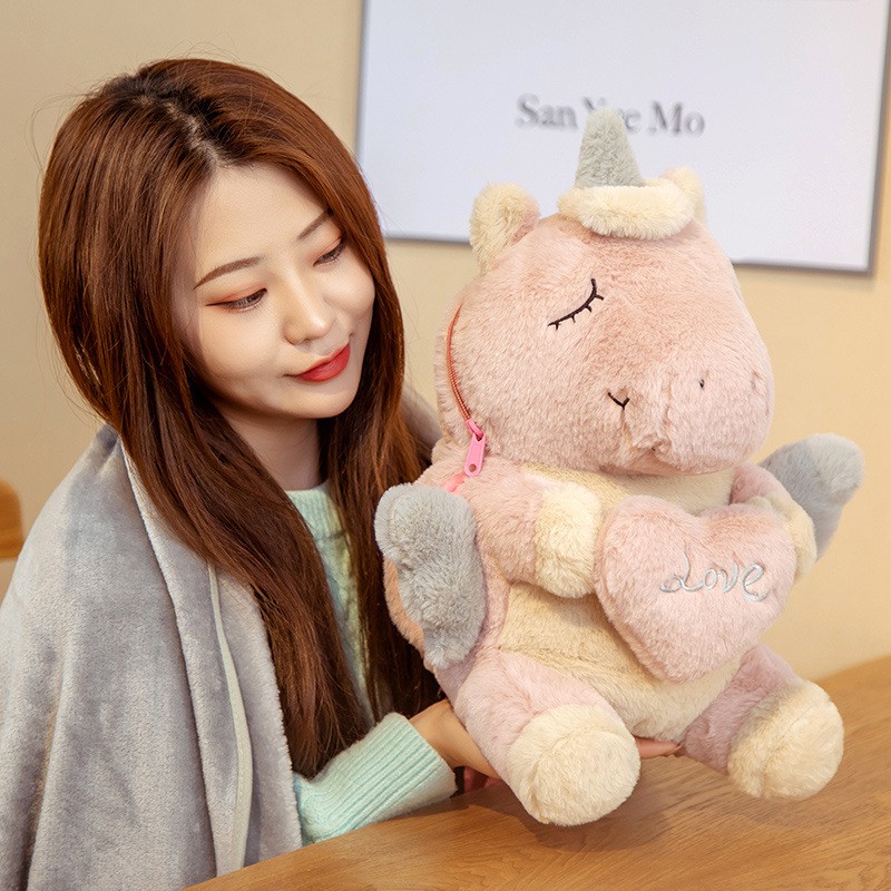 Thú Nhồi Bông Hình Kỳ Lân Dễ Thương Sáng Tạo