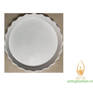 Đĩa lót chậu tròn khía phi 18cm - #050d#