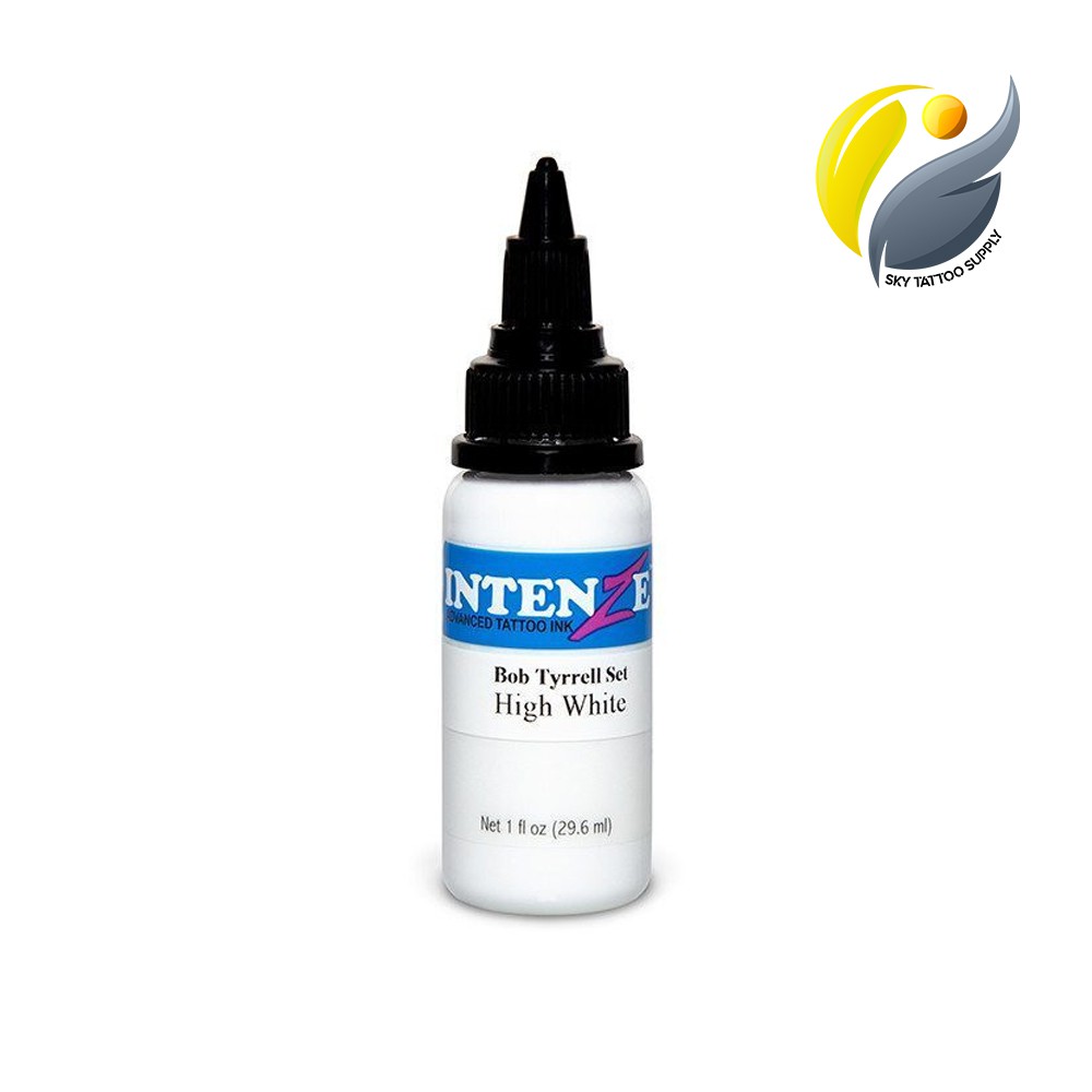 Mực Xăm Intenze Tattoo Ink High White  1oz